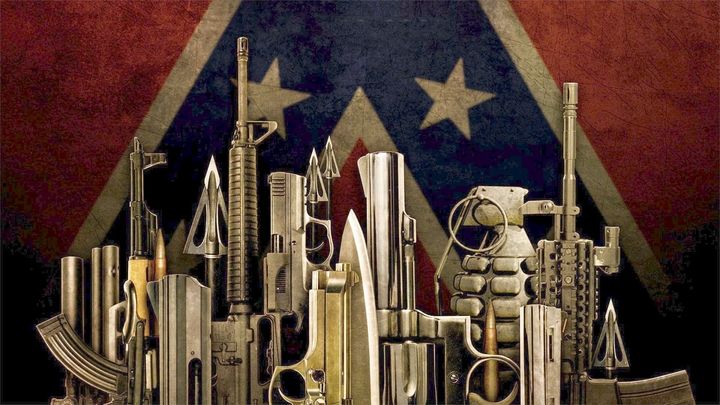 Una scena tratta dal film The Baytown Outlaws - I fuorilegge