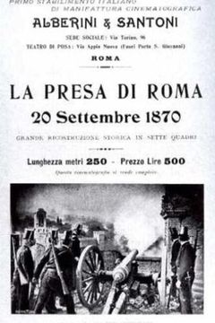 Locandina La presa di Roma
