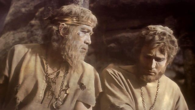 Una scena tratta dal film Barabba