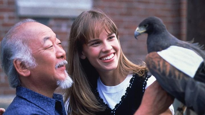 Una scena tratta dal film Karate Kid 4