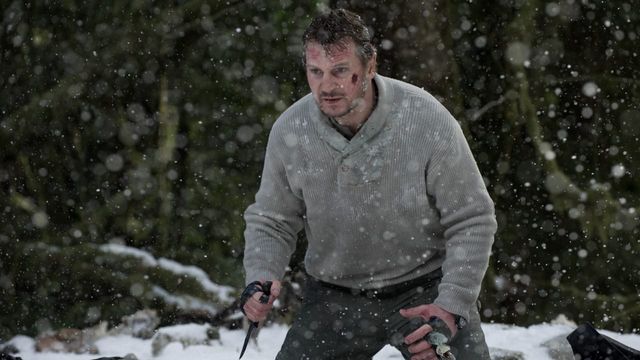 Una scena tratta dal film The Grey