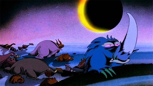 Una scena tratta dal film Allegro non troppo