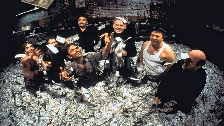 Una scena tratta dal film Pollice da scasso