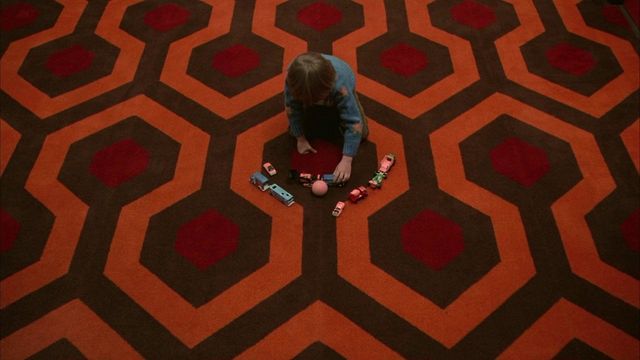 Una scena tratta dal film Shining