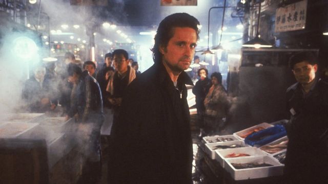 Una scena tratta dal film Black Rain - Pioggia sporca