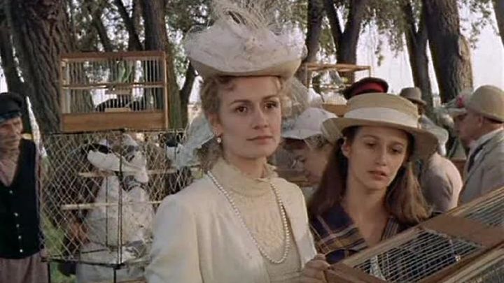 Una scena tratta dal film Confidenze ad uno sconosciuto