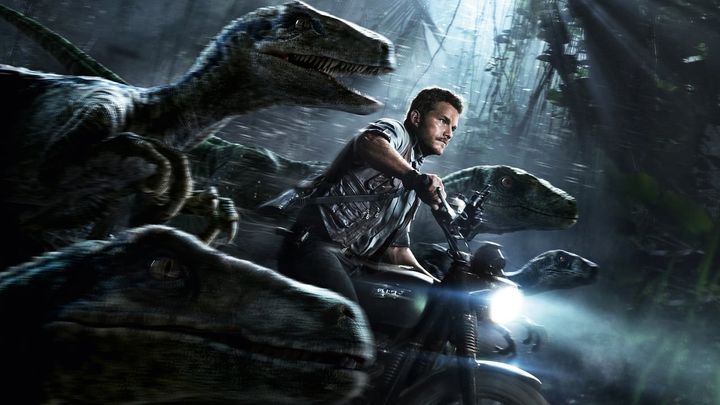 Una scena tratta dal film Jurassic World