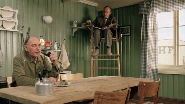 Una scena tratta dal film Kitchen Stories - I racconti di cucina