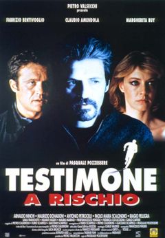 Locandina Testimone a rischio