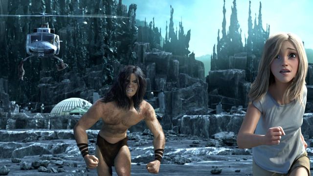 Una scena tratta dal film Tarzan