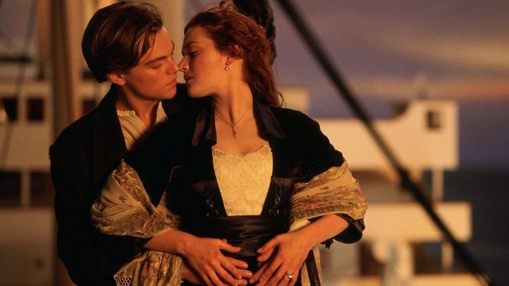 Una scena tratta dal film Titanic