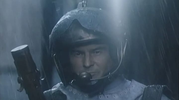 Una scena tratta dal film Fuga dal paradiso