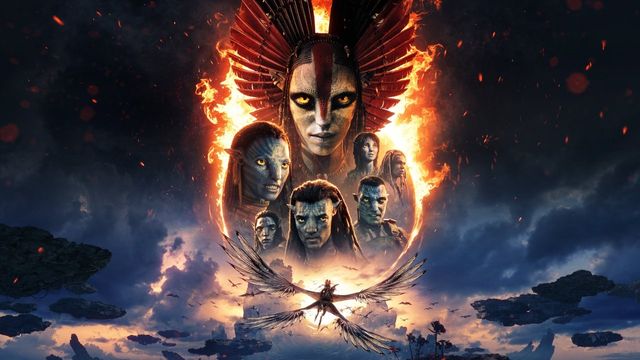 Una scena tratta dal film Avatar - Fuoco e cenere