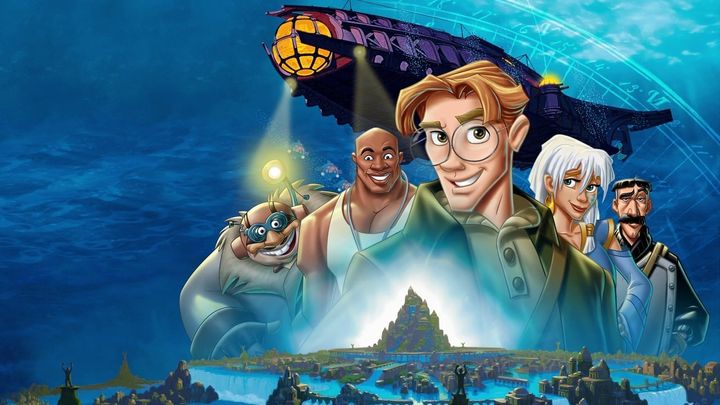 Una scena tratta dal film Atlantis - L'impero perduto
