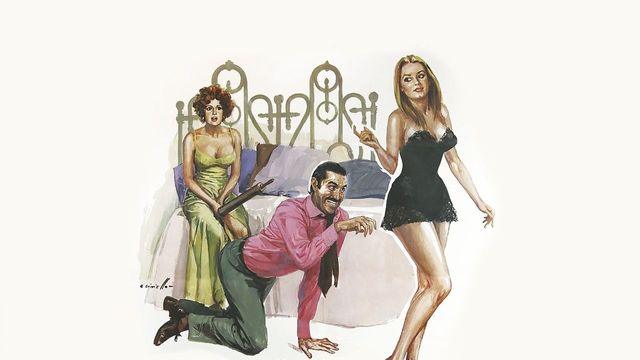 Una scena tratta dal film Il gatto mammone