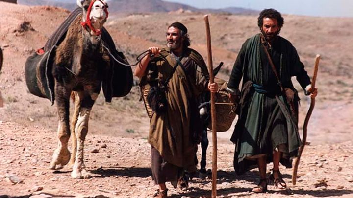 Una scena tratta dal film Abramo