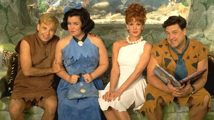 Una scena tratta dal film I Flintstones