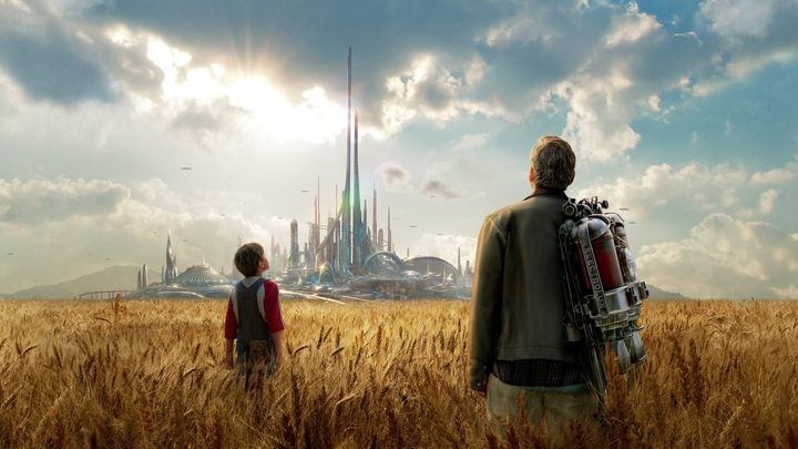 Una scena tratta dal film Tomorrowland - Il mondo di domani