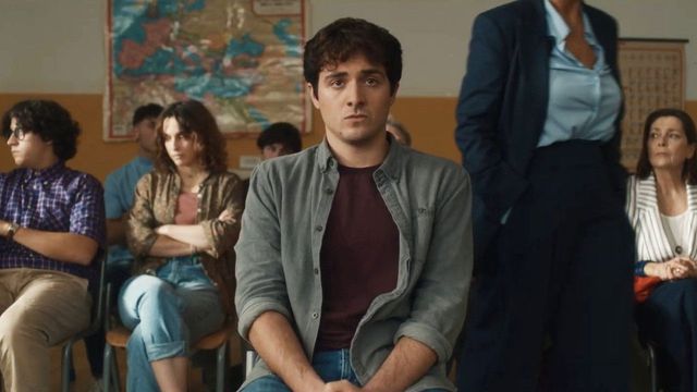 Una scena tratta dal film Notte prima degli esami 3.0