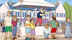 Locandina Patatine fritte al porto