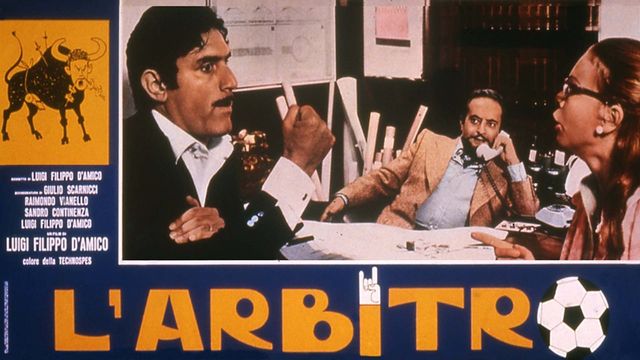 Una scena tratta dal film L'arbitro