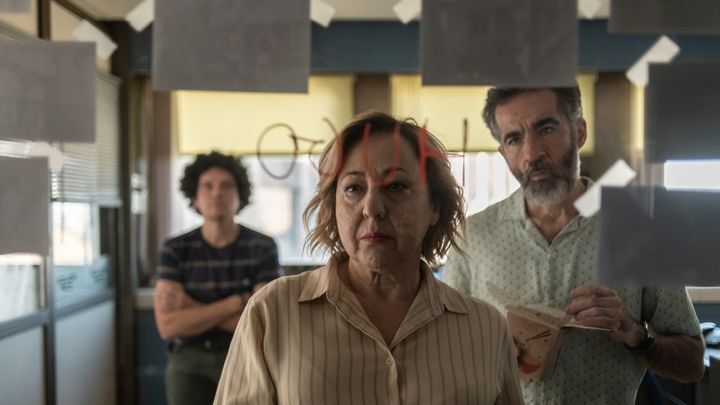Una scena tratta dal film La vedova nera