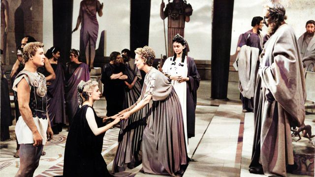 Una scena tratta dal film Elena di Troia