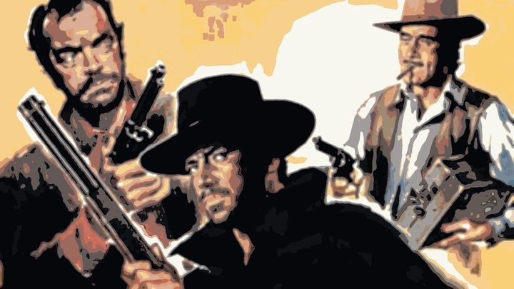 Una scena tratta dal film Sartana non perdona