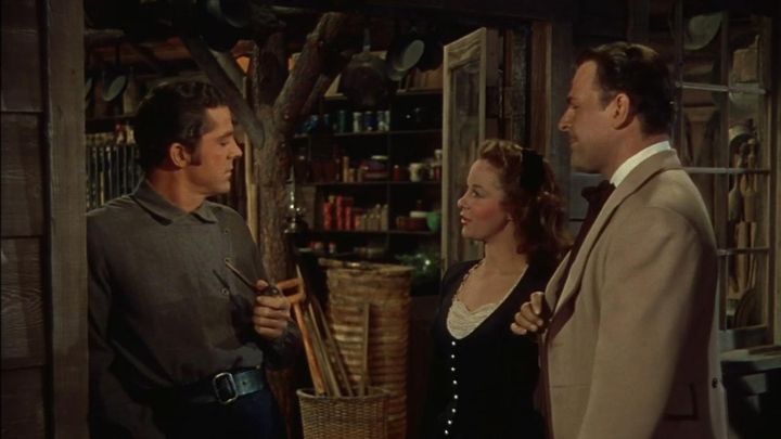 Una scena tratta dal film I conquistatori