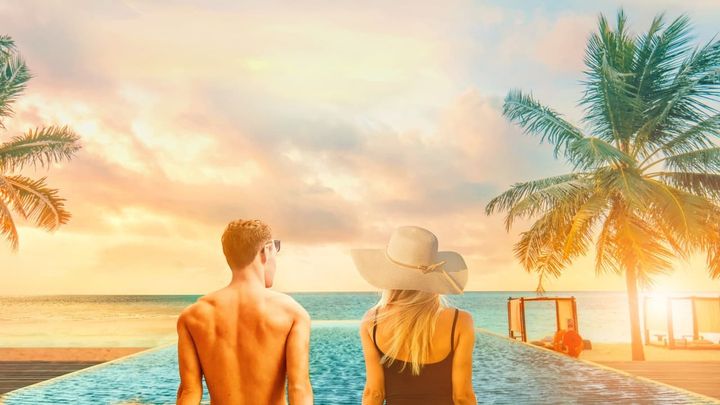 Una scena tratta dal film Una luna di miele da sogno