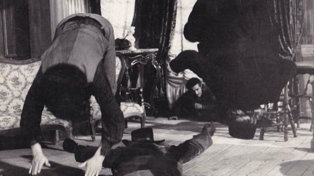 Una scena tratta dal film Trinità e Sartana figli di…