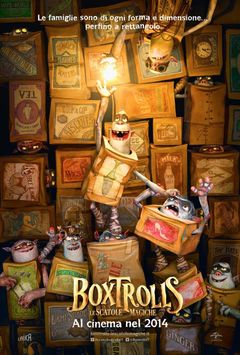 Locandina Boxtrolls - Le scatole magiche