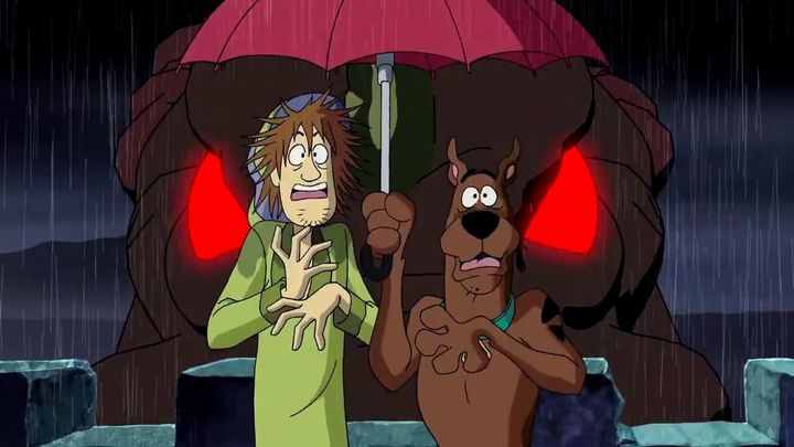 Una scena tratta dal film Scooby-Doo! e il mostro di Loch-Ness