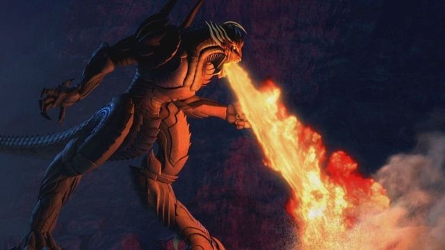 Una scena tratta dal film Firebreather: I due mondi
