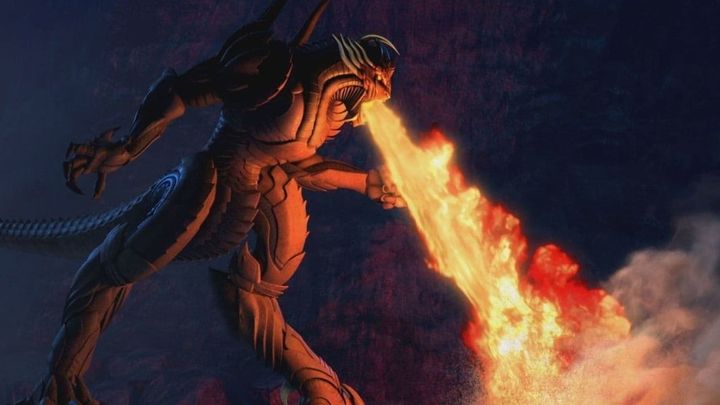 Una scena tratta dal film Firebreather: I due mondi