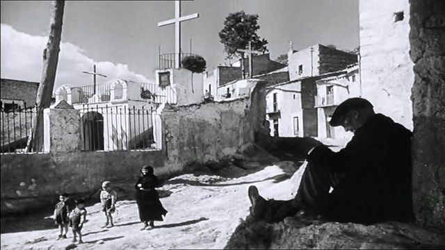 Una scena tratta dal film Il cammino della speranza