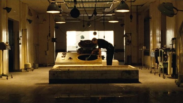 Una scena tratta dal film Land of the Blind