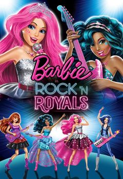 Locandina Barbie principessa rock