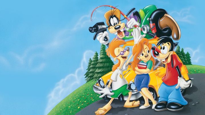 Una scena tratta dal film In viaggio con Pippo