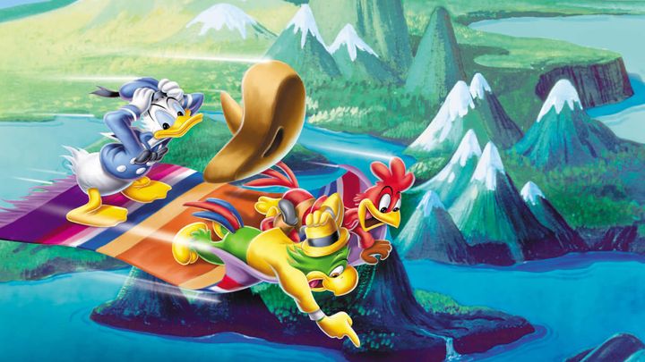 Una scena tratta dal film I tre caballeros