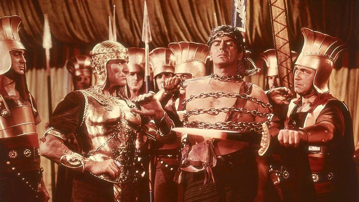 Una scena tratta dal film Sansone e Dalila