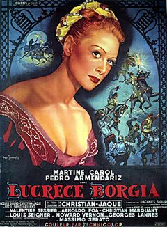 Locandina Lucrezia Borgia