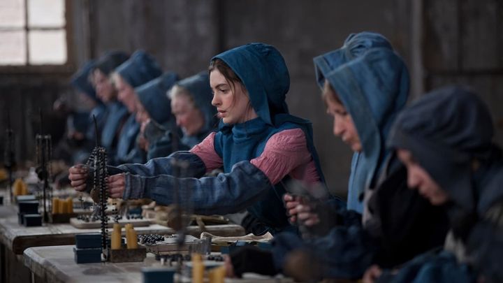 Una scena tratta dal film Les Misérables