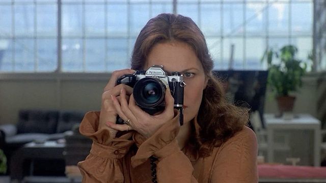 Una scena tratta dal film Gli occhi di Laura Mars