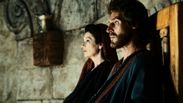 Una scena tratta dal film Salomone