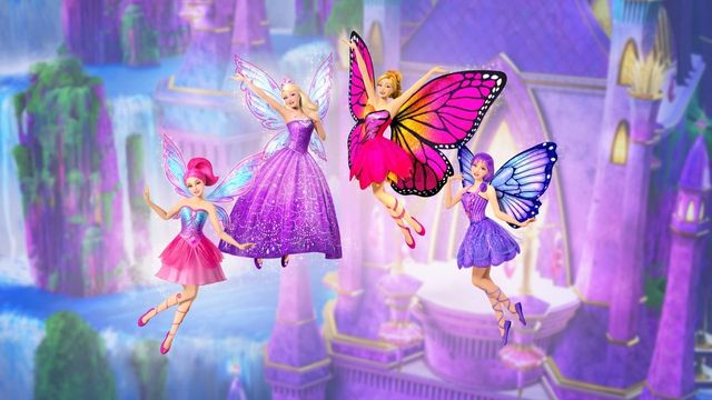 Una scena tratta dal film Barbie Mariposa e la principessa delle fate