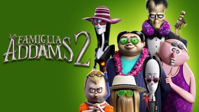 Una scena tratta dal film La famiglia Addams 2