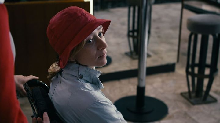 Una scena tratta dal film Lourdes