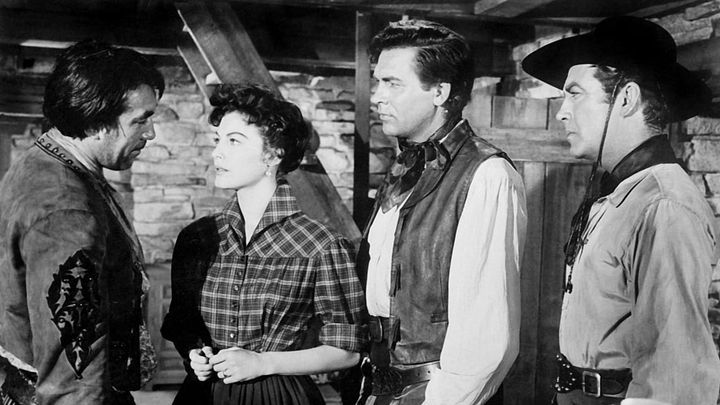 Una scena tratta dal film Cavalca, vaquero!