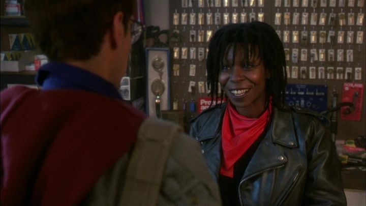 Una scena tratta dal film Affittasi ladra